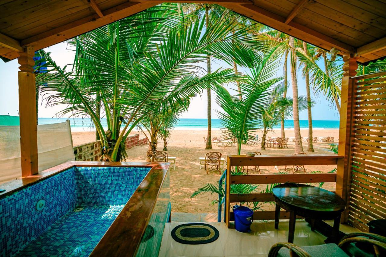 Orange Sky Beach Bungalow Agonda Bagian luar foto