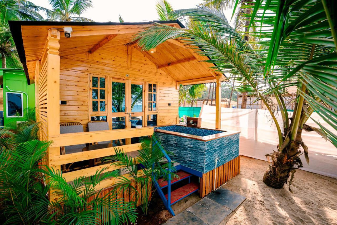 Orange Sky Beach Bungalow Agonda Bagian luar foto