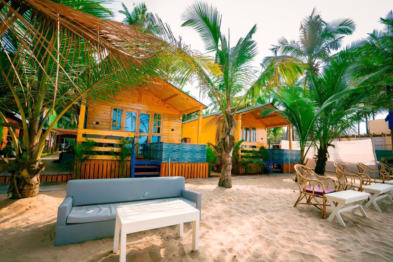 Orange Sky Beach Bungalow Agonda Bagian luar foto