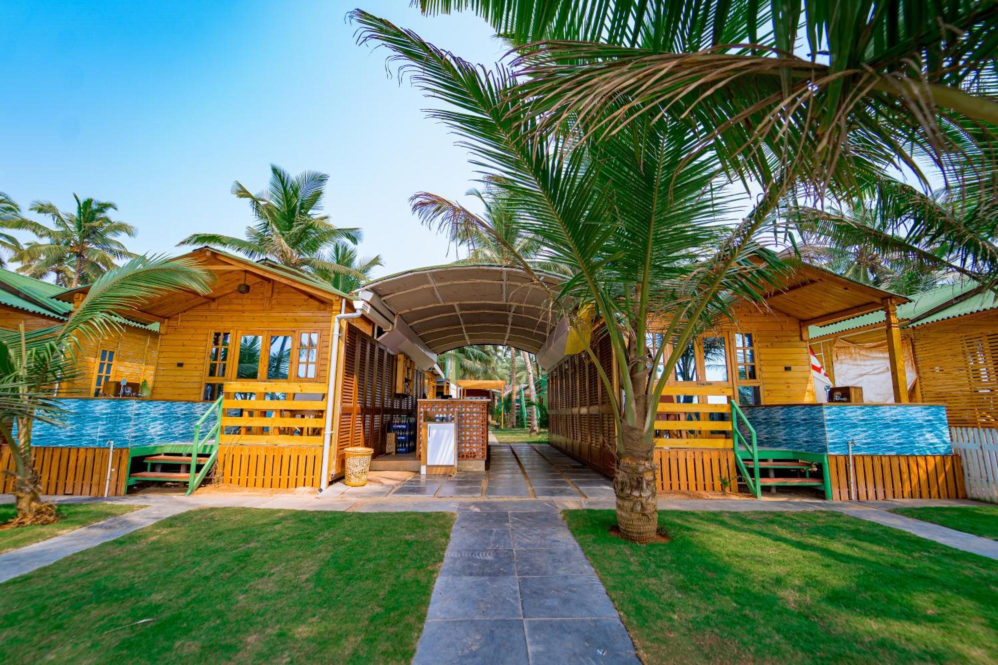 Orange Sky Beach Bungalow Agonda Bagian luar foto