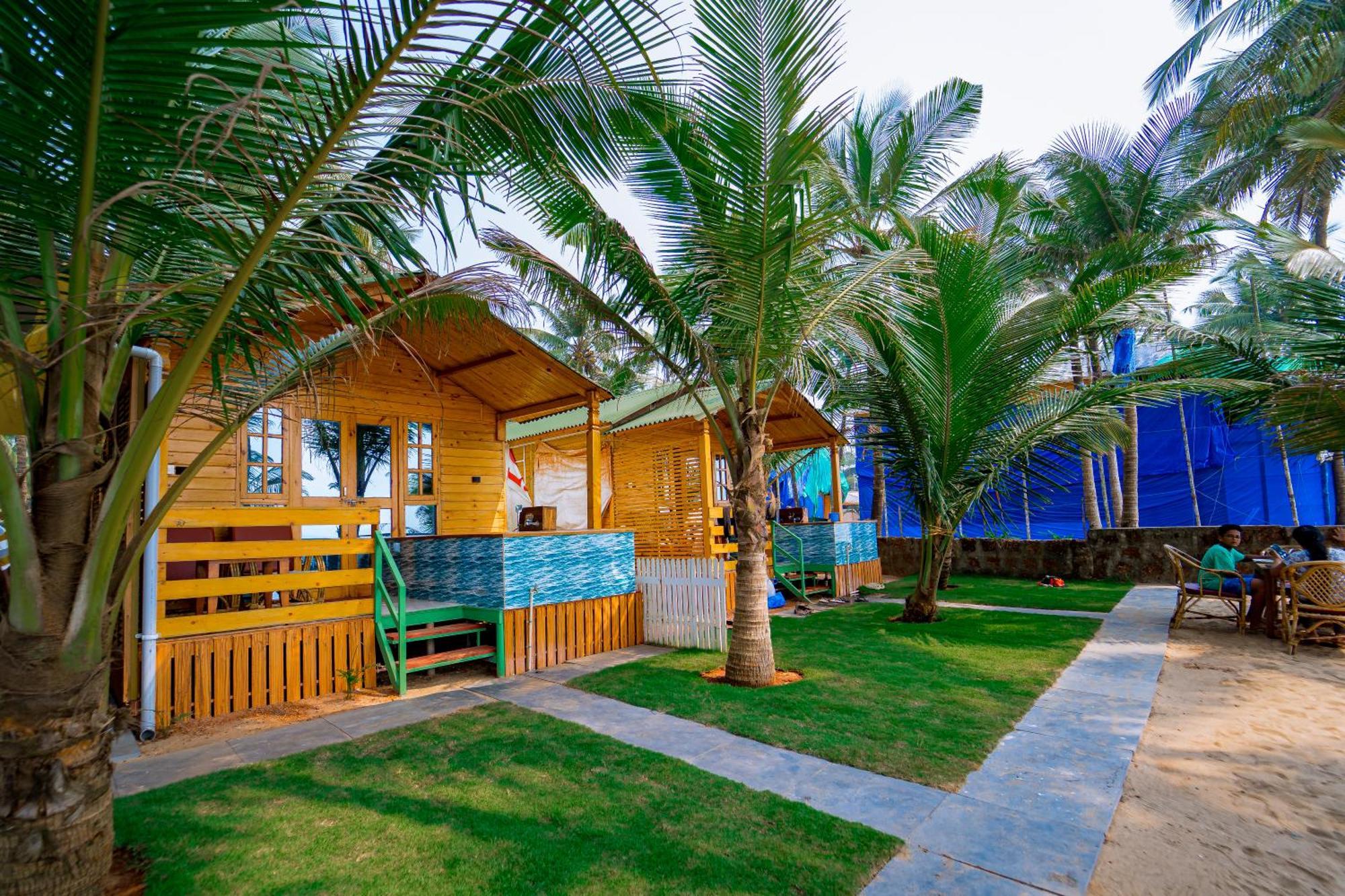 Orange Sky Beach Bungalow Agonda Bagian luar foto
