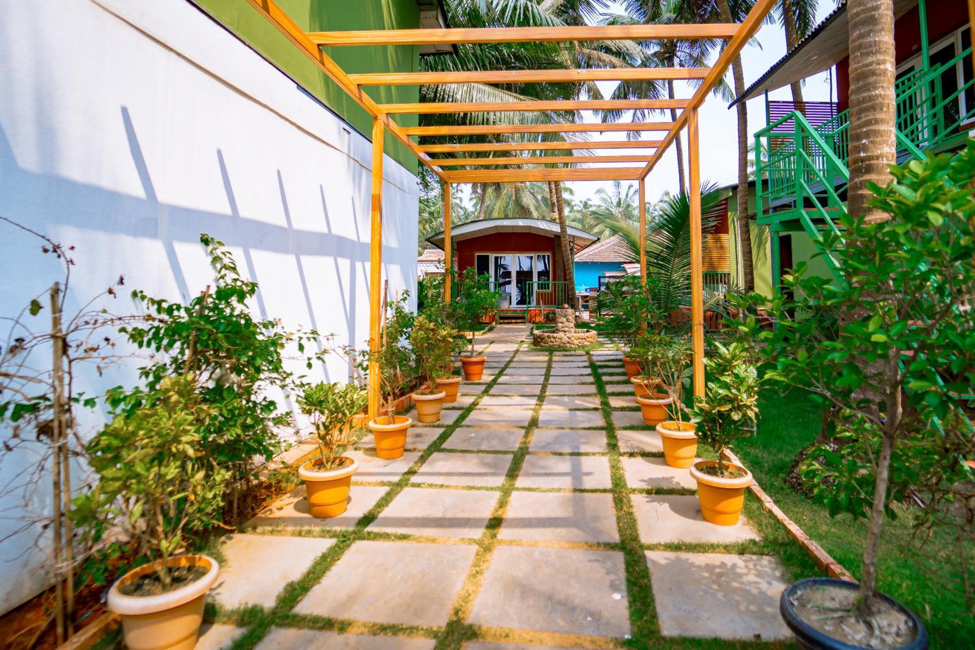Orange Sky Beach Bungalow Agonda Bagian luar foto