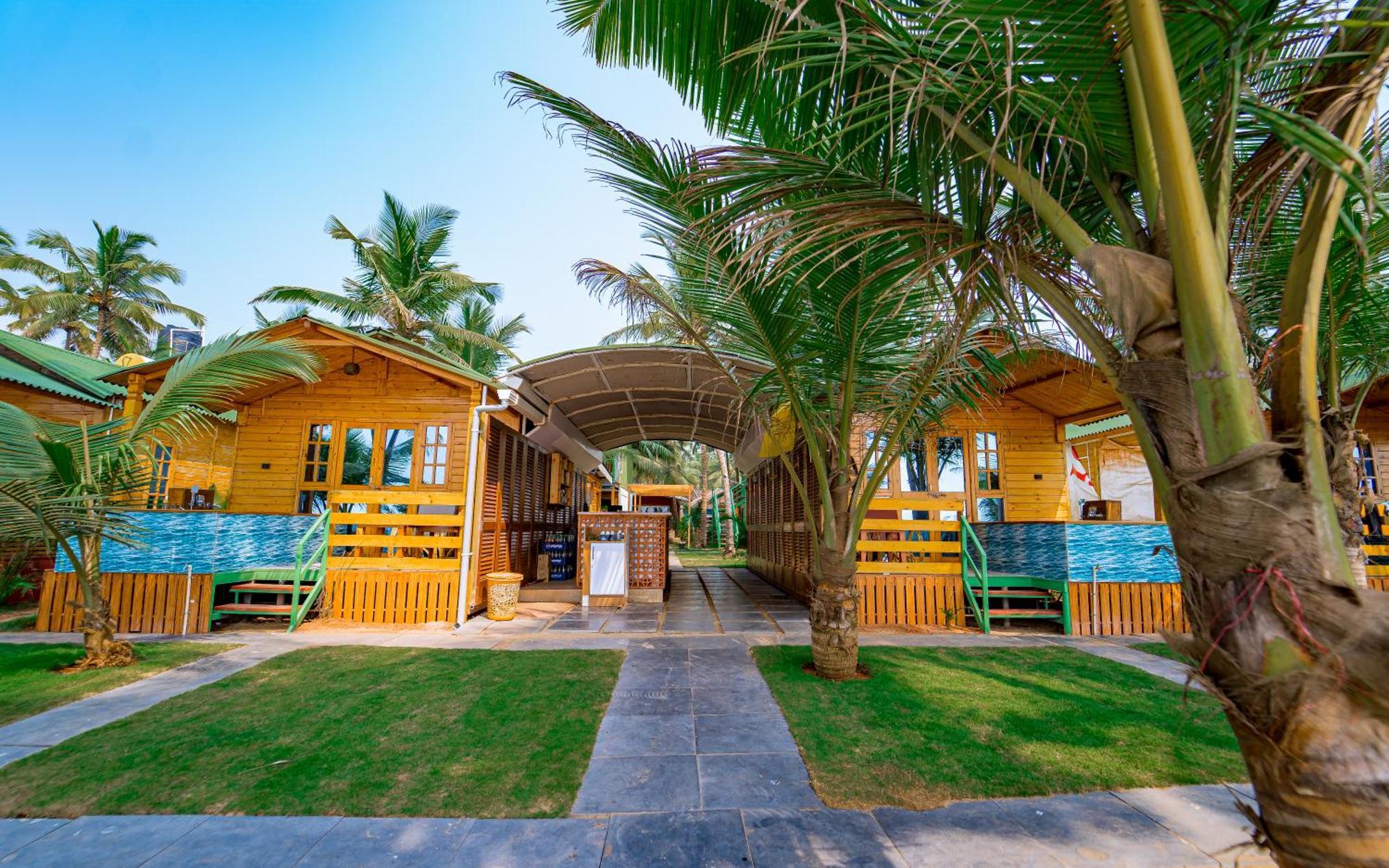 Orange Sky Beach Bungalow Agonda Bagian luar foto