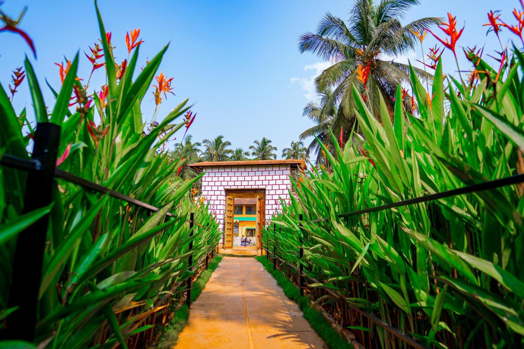 Orange Sky Beach Bungalow Agonda Bagian luar foto