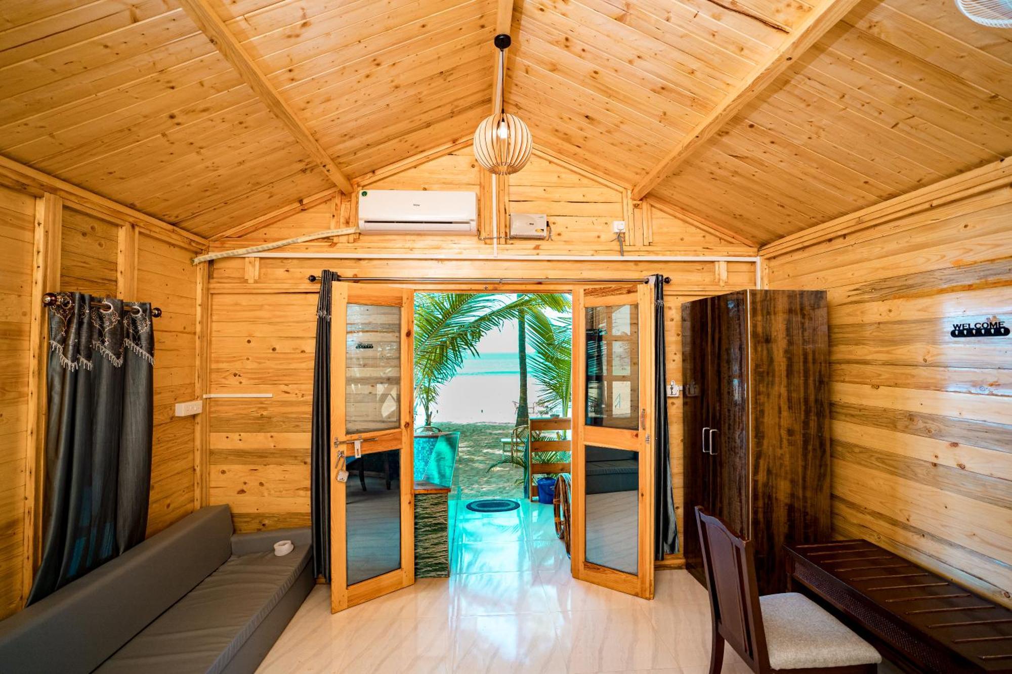 Orange Sky Beach Bungalow Agonda Bagian luar foto