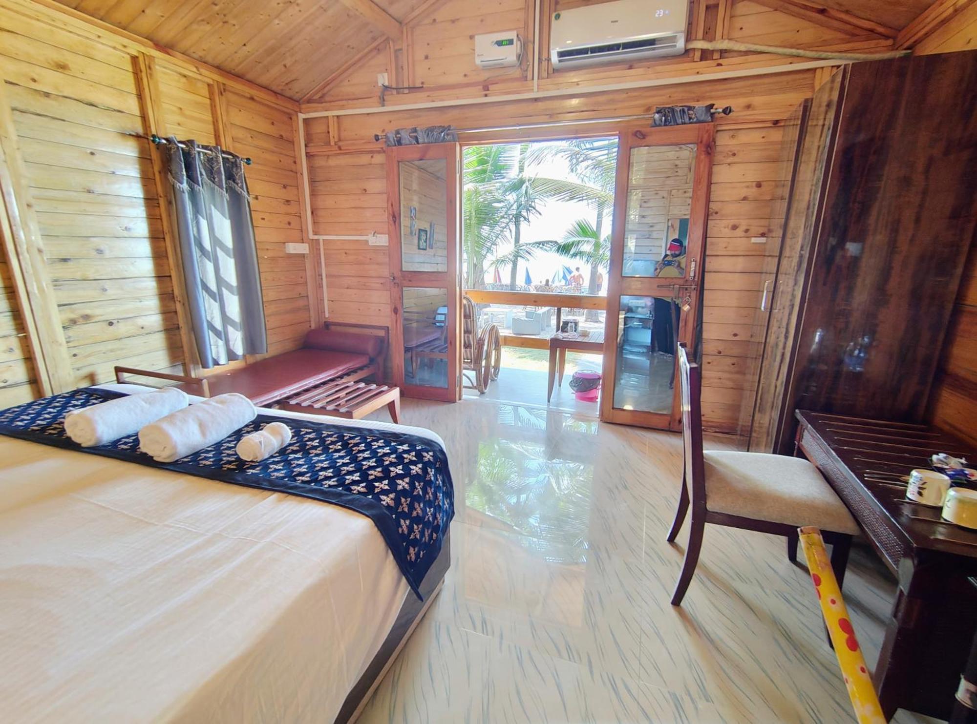 Orange Sky Beach Bungalow Agonda Bagian luar foto