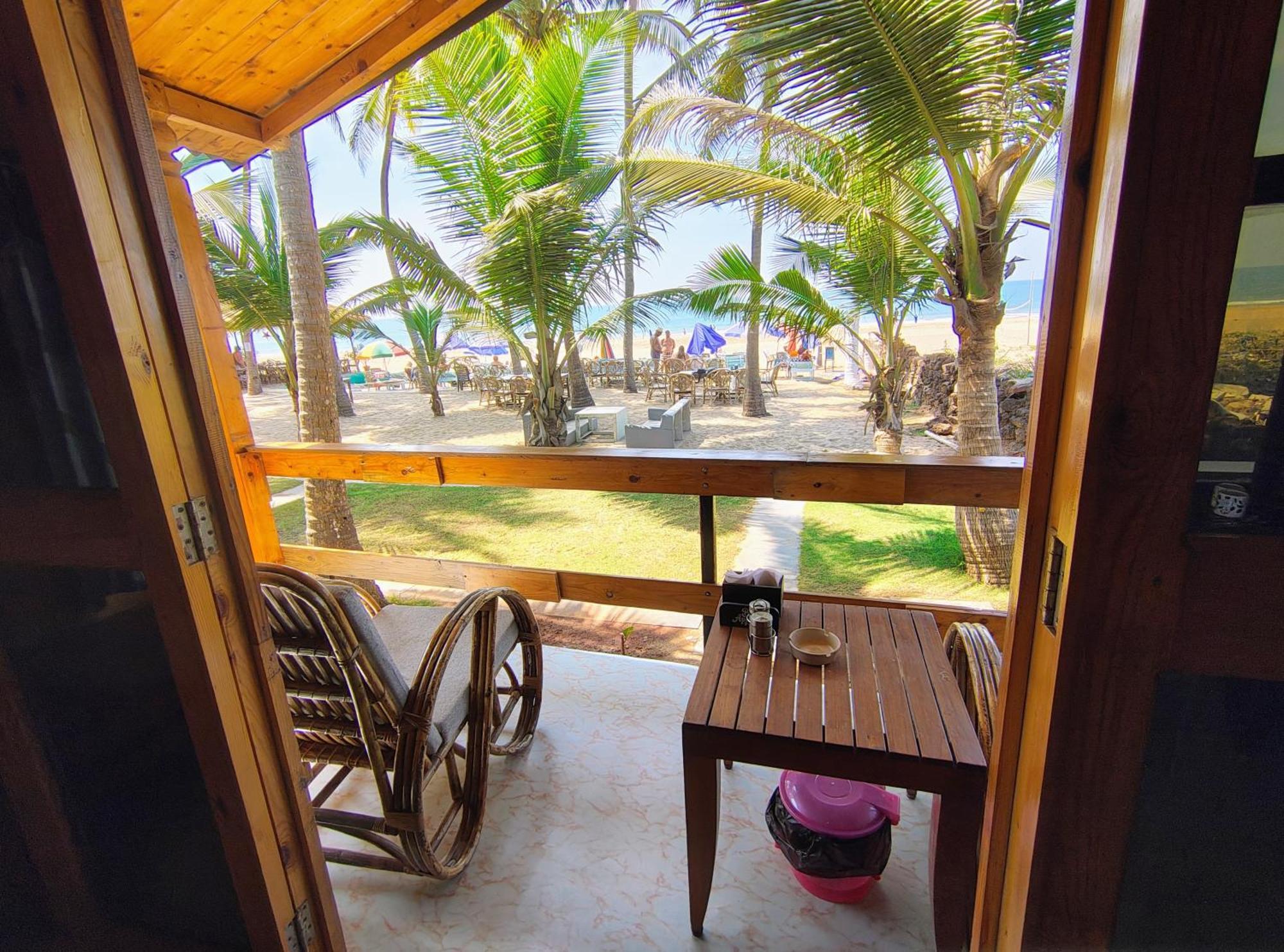 Orange Sky Beach Bungalow Agonda Bagian luar foto