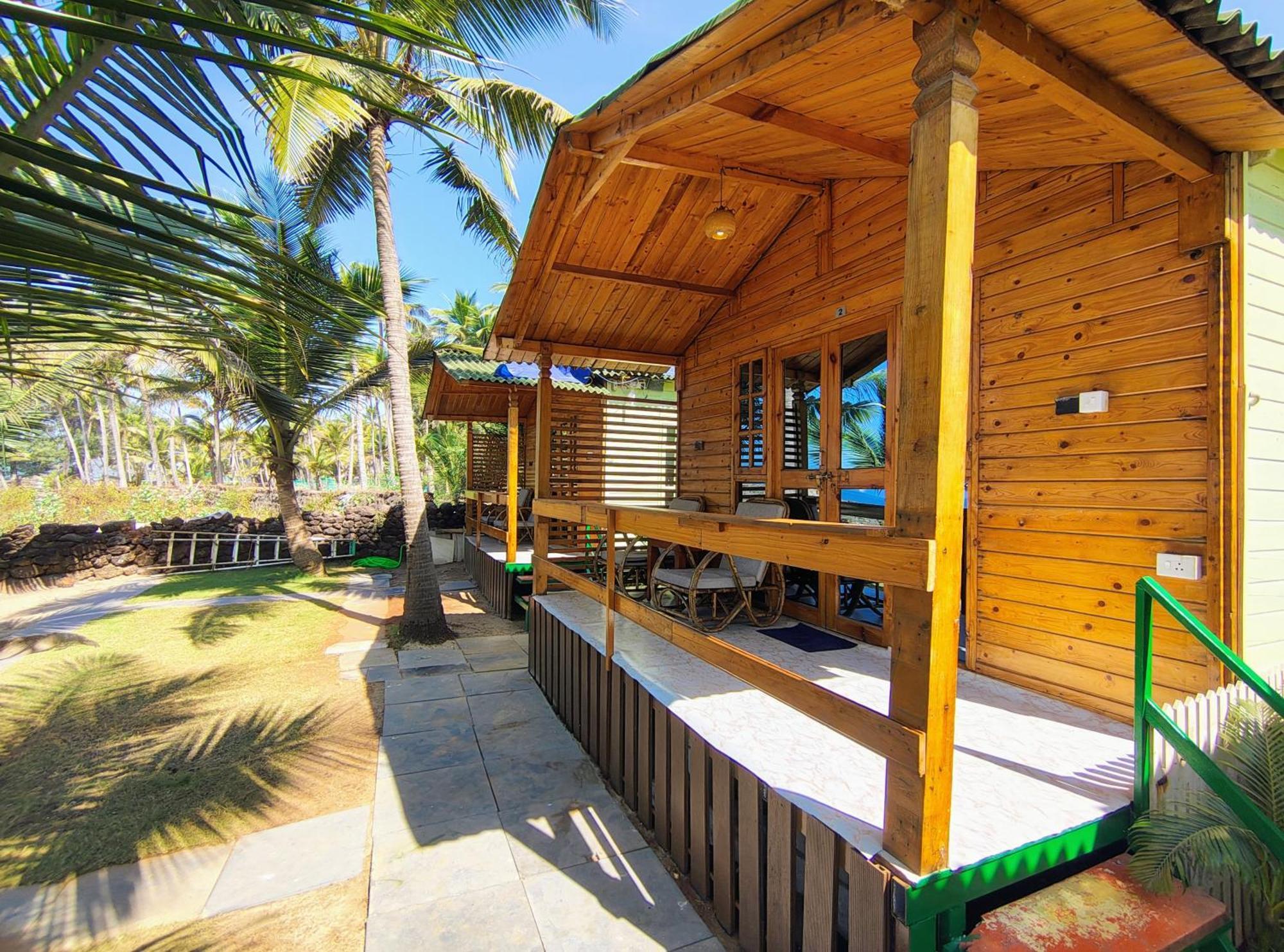 Orange Sky Beach Bungalow Agonda Bagian luar foto