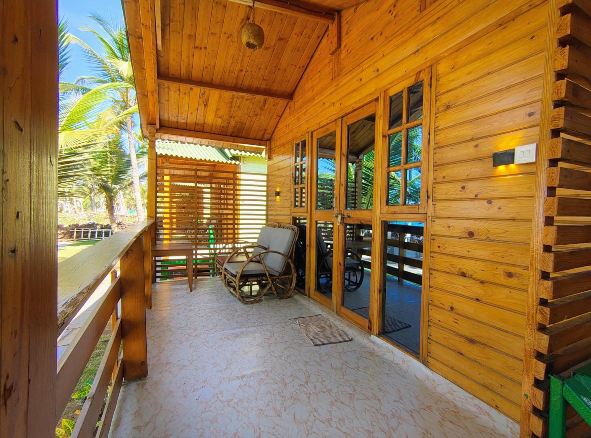 Orange Sky Beach Bungalow Agonda Bagian luar foto
